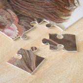 Puzzle Joli Cocker de travail Spaniel main peint (Côté)
