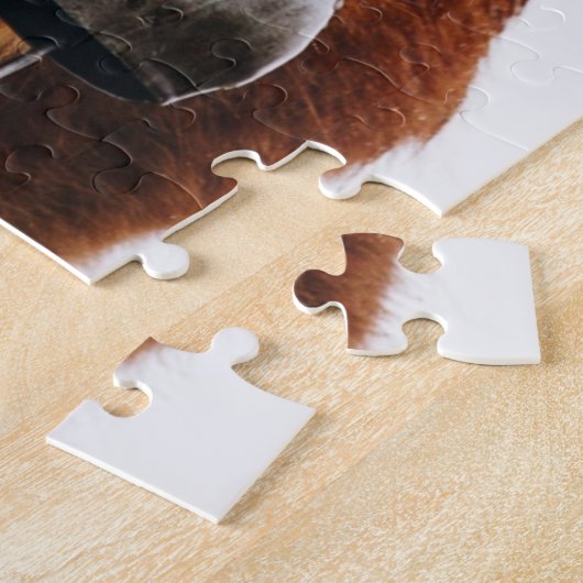Puzzle Joli couple de vaches (Côté)
