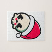 Puzzle Joli crâne de Noël (Horizontal)