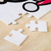 Puzzle Joli crâne de Noël (Côté)