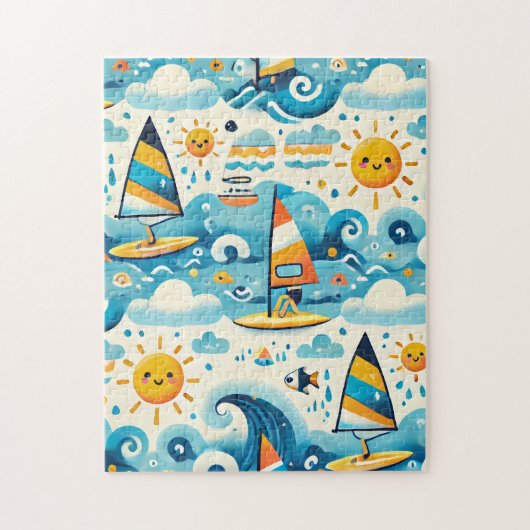 Puzzle Joli 🧩 de planche à voile (Vertical)