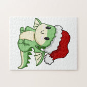 Puzzle Joli dragon de Noël (Horizontal)