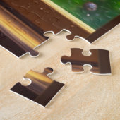 Puzzle Joli Dreamcatcher en Boho violet fenêtre (Côté)