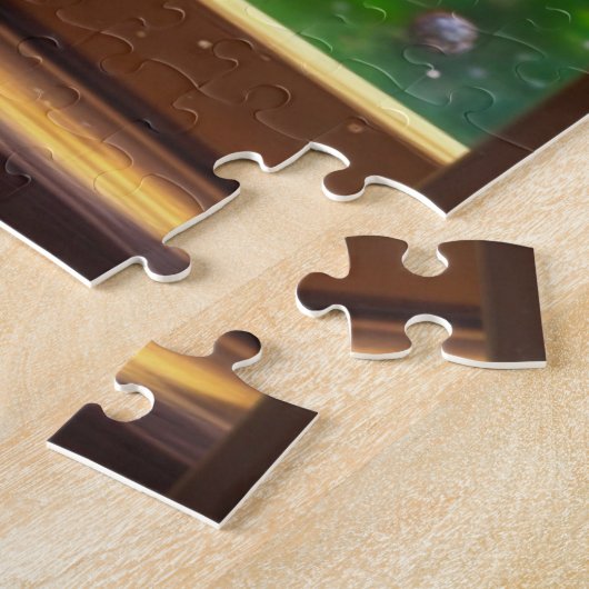 Puzzle Joli Dreamcatcher en Boho violet fenêtre (Côté)