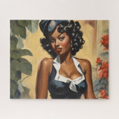 Puzzle Joli en bleu (Horizontal)