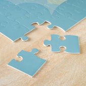 Puzzle Joli fusée spatiale qui décolle (Côté)