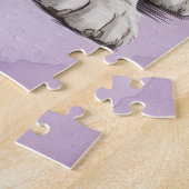 Puzzle Joli Goldendoodle personnalisé (Côté)