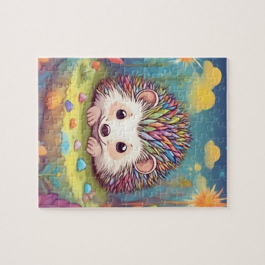 Puzzle Joli hérisson (Horizontal)