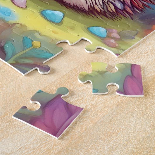 Puzzle Joli hérisson (Côté)