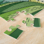 Puzzle Joli jardin de Cactus (Côté)