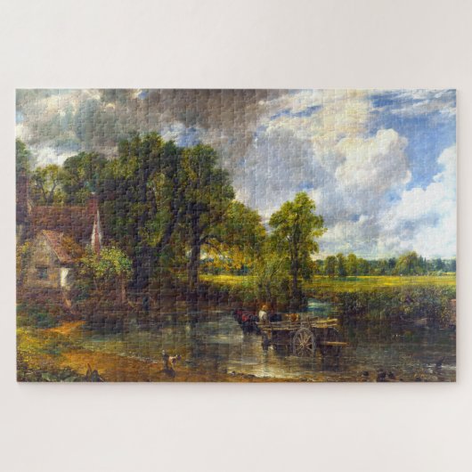 Puzzle Joli John Constable, "The Hay Wain", 1821, (Horizontal)