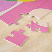 Puzzle Joli Lapin De Pâques Avec Oeufs Décoratifs (Côté)