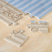 Puzzle Joli lapin Lapin Monogramme Amusant (Côté)