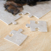 Puzzle Joli noir Dachshund Chien Chien Chien Chien Chien  (Côté)