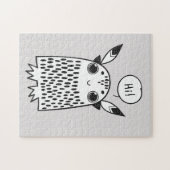 Puzzle Joli petit dessin animé monstre (Horizontal)