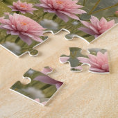 Puzzle Joli petit lapin entouré de fleurs, enfants (Côté)