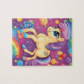 Puzzle Joli poney coloré (Horizontal)