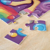 Puzzle Joli poney coloré (Côté)