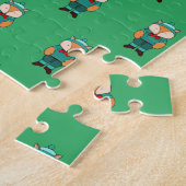 Puzzle Joli renard vert (Côté)