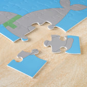 Puzzle Joli Seals de baiser de Noël (Côté)