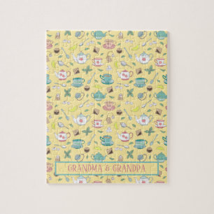 Puzzle Joli Tea Party Tea Party Vintage Teapots Imprimer
