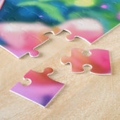 Puzzle Jolie Anime Girl Manger Watermelon (Côté)