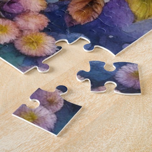 Puzzle Jolie aquarelle colorée Ai Fleurs d'Art (Côté)