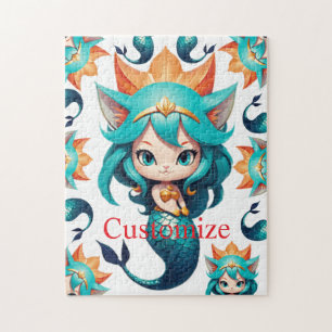 Puzzle Jolie chaton sirène Thunder_Cove