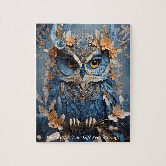 Puzzle Jolie Chouette Boho (Vertical)