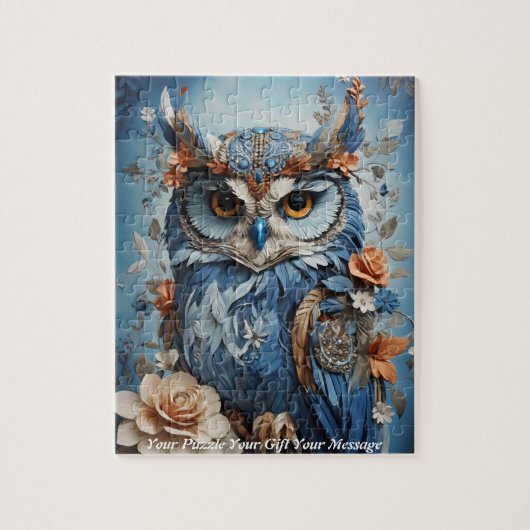 Puzzle Jolie Chouette Boho (Vertical)