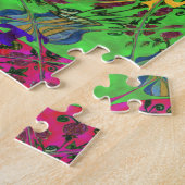 Puzzle Jolie et belle florale Motif Art Imprimer Design (Côté)