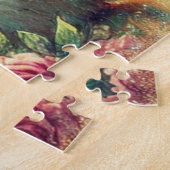 Puzzle Jolie Fantaisie Alice et Lapin Thé Party (Côté)