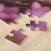 Puzzle Jolie fée elfe rose et dragon (Côté)