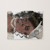 Puzzle Jolie femme d'Afro-américain (Horizontal)