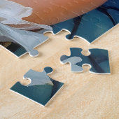Puzzle Jolie fille thème fée et dragon (Côté)
