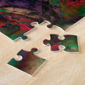 Puzzle Jolie flambée de fleurs Abstraite (Côté)