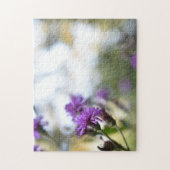 Puzzle Jolie Fleurs violettes Photographie originale du j (Vertical)