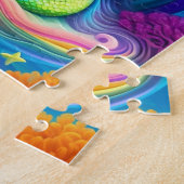 Puzzle Jolie Petite Fantaisie Colorée (Côté)
