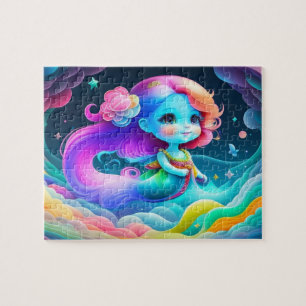 Puzzle Jolie Petite Sirène Colorée
