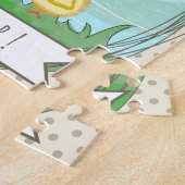 Puzzle Jolie poussette de Pâques aux champignons Joyeux P (Côté)