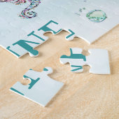 Puzzle Jolie sirène noire, enfant de sirène afro-américai (Côté)