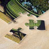 Puzzle Jolie Trellis extérieurs et Pots de Plantes (Côté)