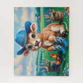 Puzzle Jolie vache de campagne (Vertical)