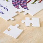 Puzzle Jolies cloches de jingle de Noël avec ruban et bow (Côté)