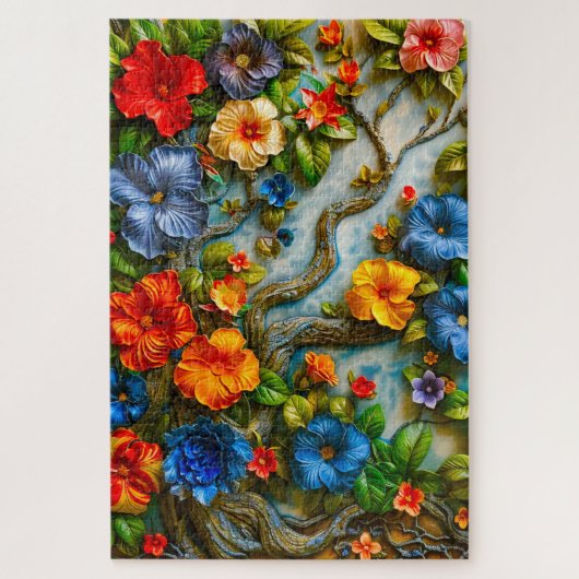 Puzzle Jolies fleurs (Vertical)