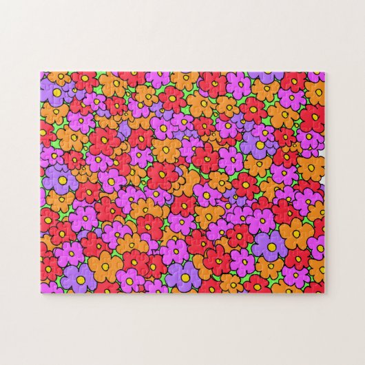 Puzzle Jolies fleurs (Horizontal)