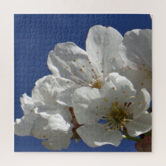 Puzzle Jolies Fleurs Blanches (Vertical)