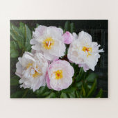 Puzzle Jolies fleurs de pivoines (Horizontal)