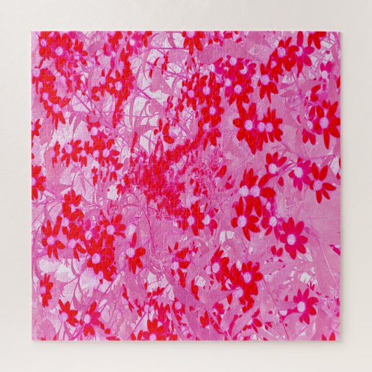 Puzzle Jolies fleurs rouges (Vertical)