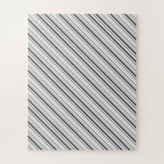 Puzzle Jolies rayures blanches grises (Vertical)